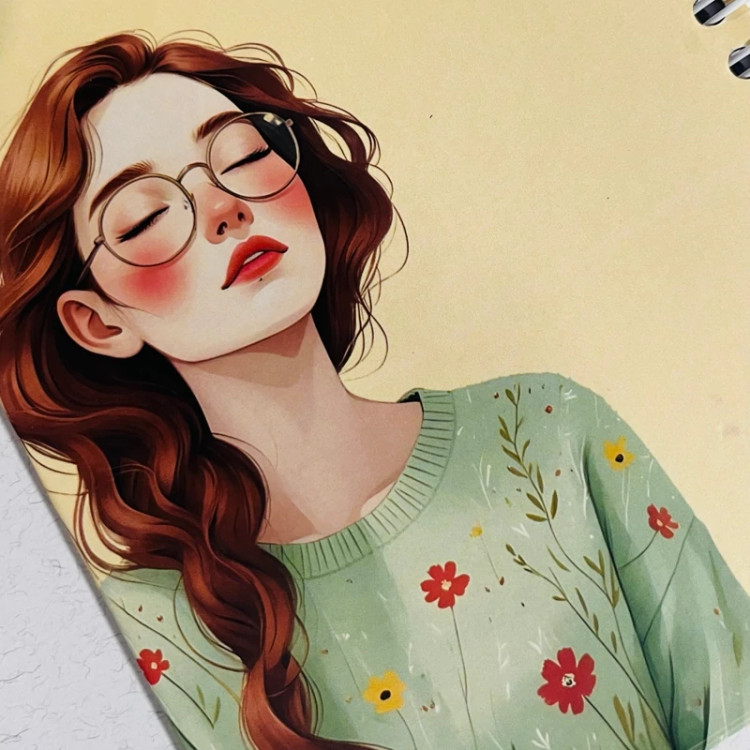 دفترچه یادداشت طرح فانتزی کد 1