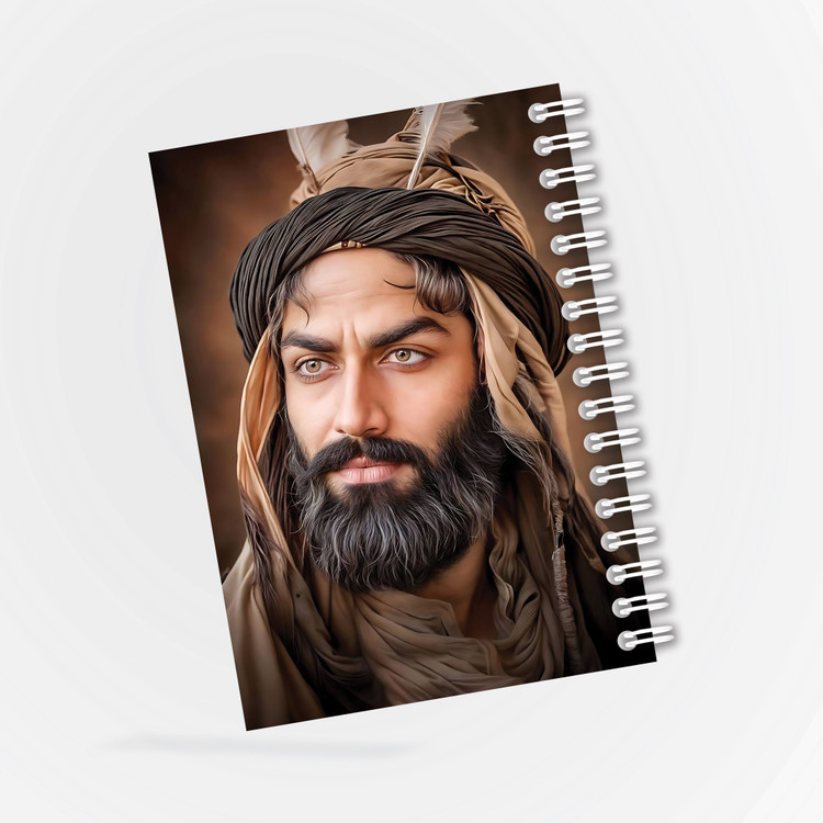دفترچه مداحی طرح تمثال حضرت ابالفضل (ع)